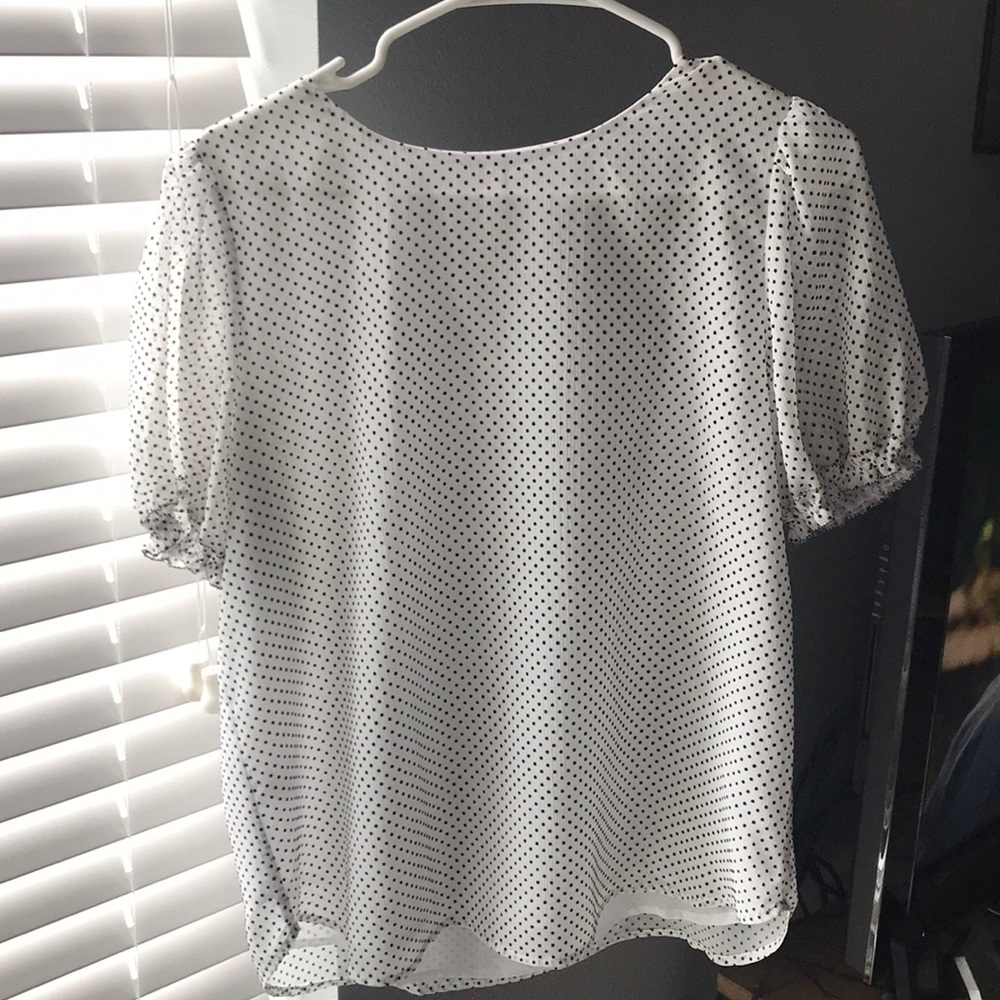 Loft puff sleeve blouse